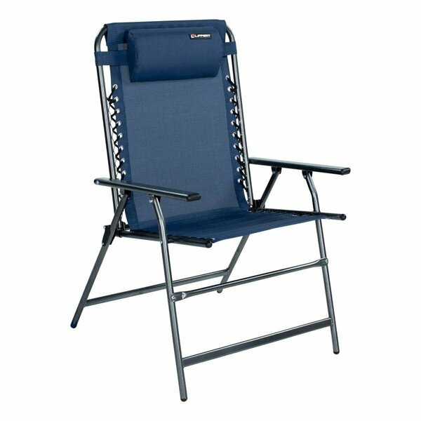 Kd Oficina 2021000204 Stargazer Outdoor Folding Chair, Navy KD3582134